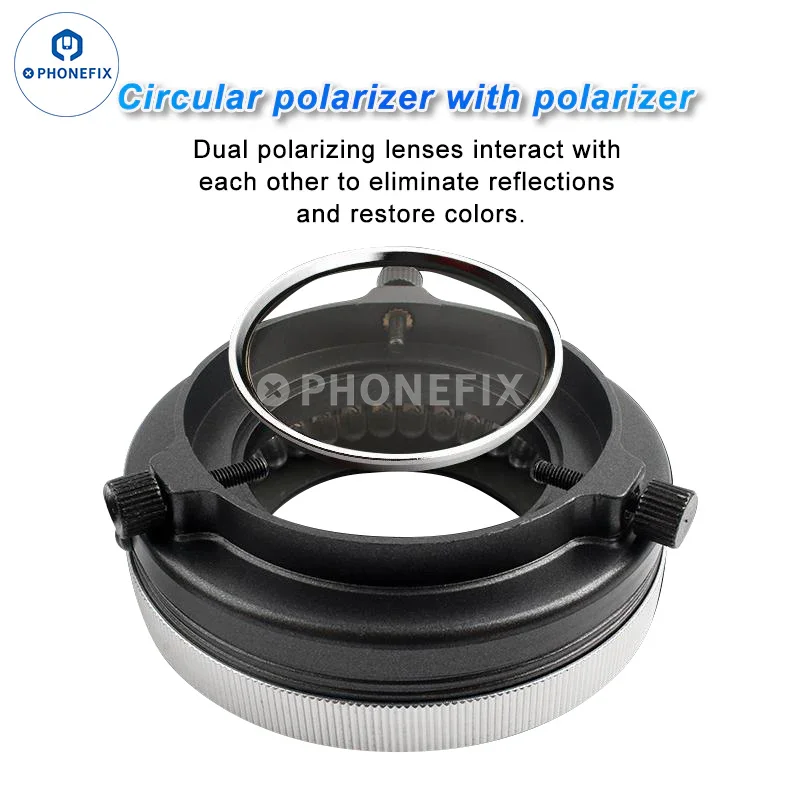 iFixes iL37 Microscope Illuminators Polarized Ring Light 96Pcs LEDs Lamp - Image 11