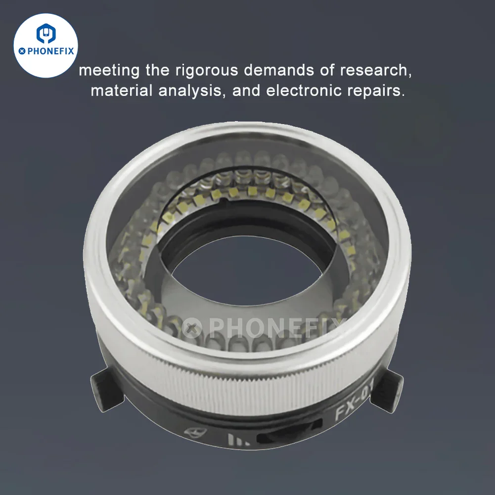 iFixes iL37 Microscope Illuminators Polarized Ring Light 96Pcs LEDs Lamp - Image 9