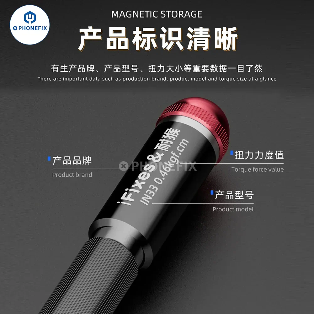 iFixes iN33 3D Precision Torque Screwdriver Phone Disassembly Tool - Image 7