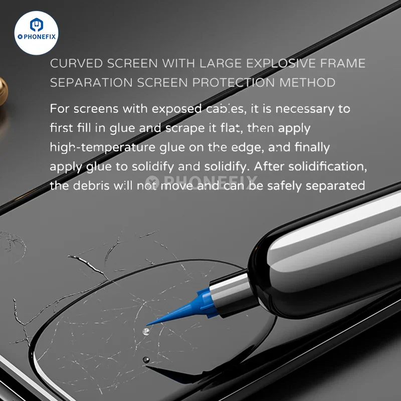 iFixes UV Glue Nano Adhesive Phone Frame Damage LCD Glass Repair - Image 4