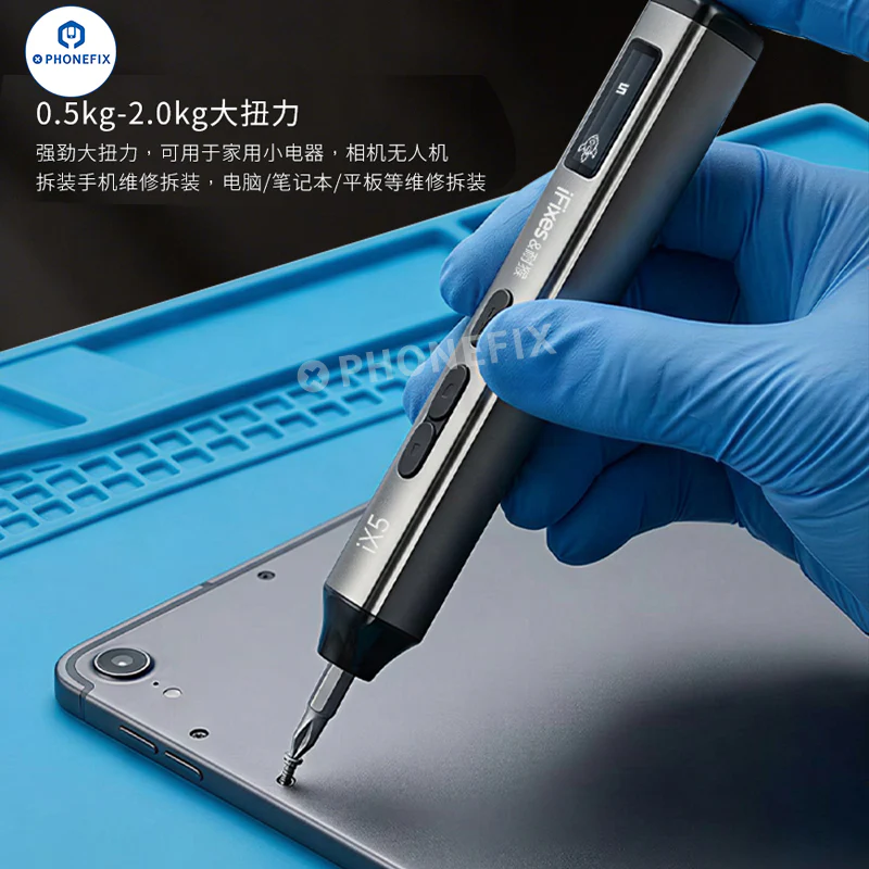 iFixes iX5 Adjustable Torque Electric Screwdriver for Phone Repair - Image 3