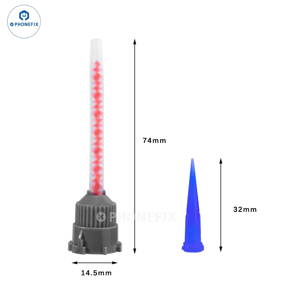 iFixes Mixing Nozzle AB Glue Adhesive Tube Dispenser Needle - Image 2