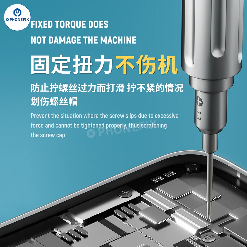 iFixes Tiktool iTK5 Mini Screwdriver Set S2 Bit for Phone Repair - Image 2