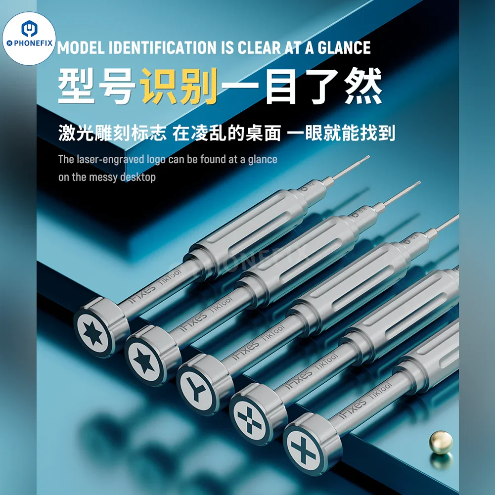 iFixes Tiktool iTK5 Mini Screwdriver Set S2 Bit for Phone Repair - Image 6