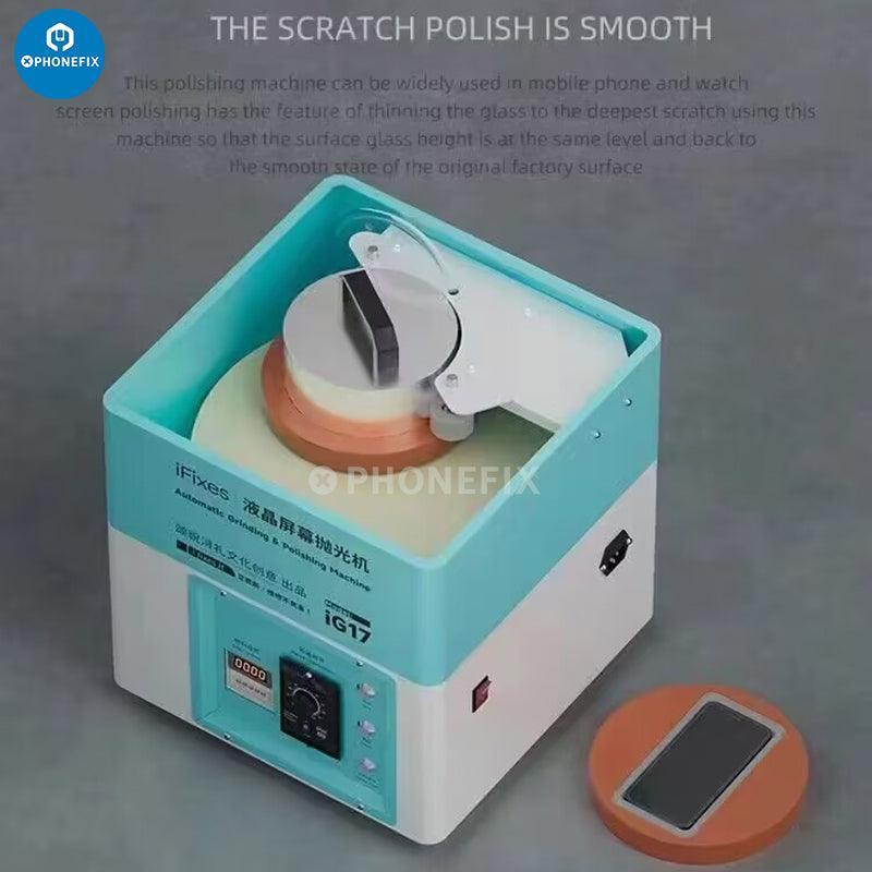 iG17 Auto Grinding Polishing Machine LCD Screen Scratch Remover - Image 3