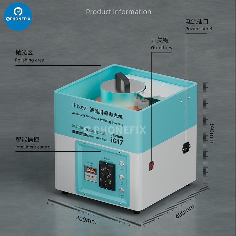 iG17 Auto Grinding Polishing Machine LCD Screen Scratch Remover - Image 6