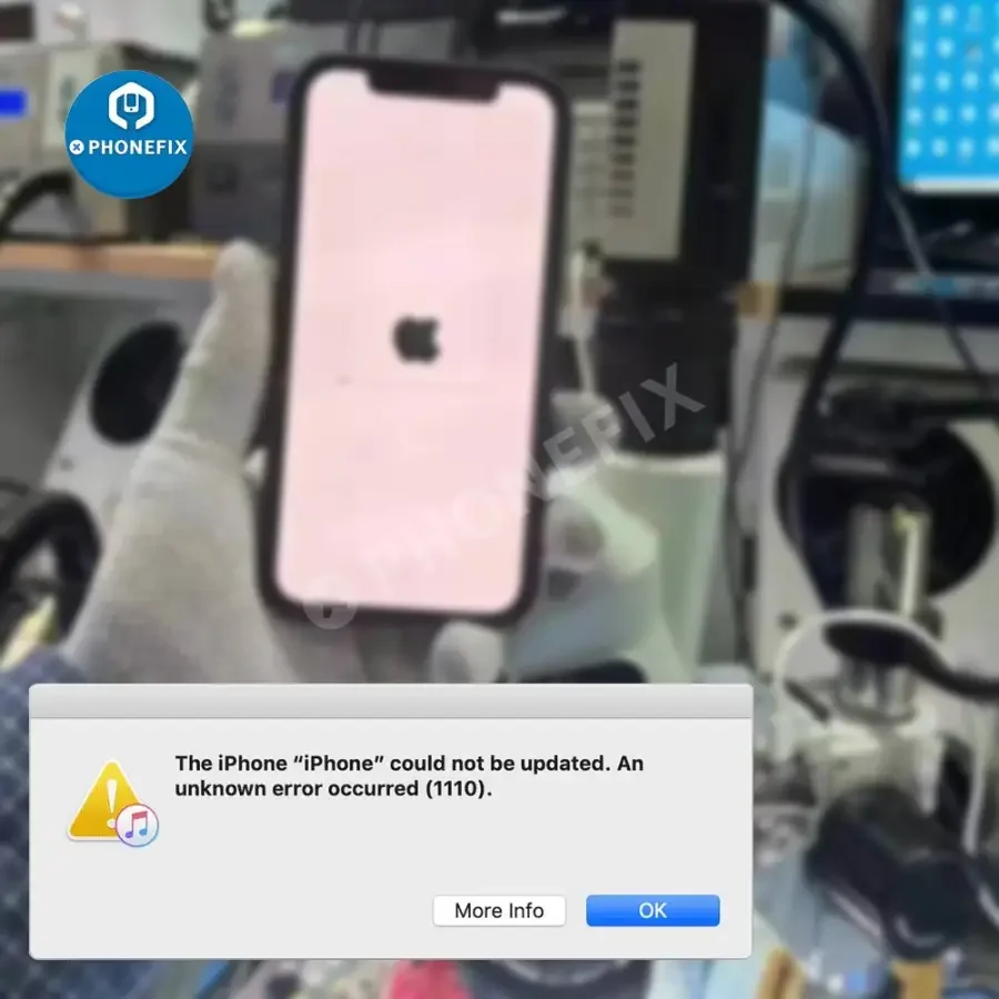 iMFC Activation Function For iTunes Error 1110 White Apple Repair - Image 2