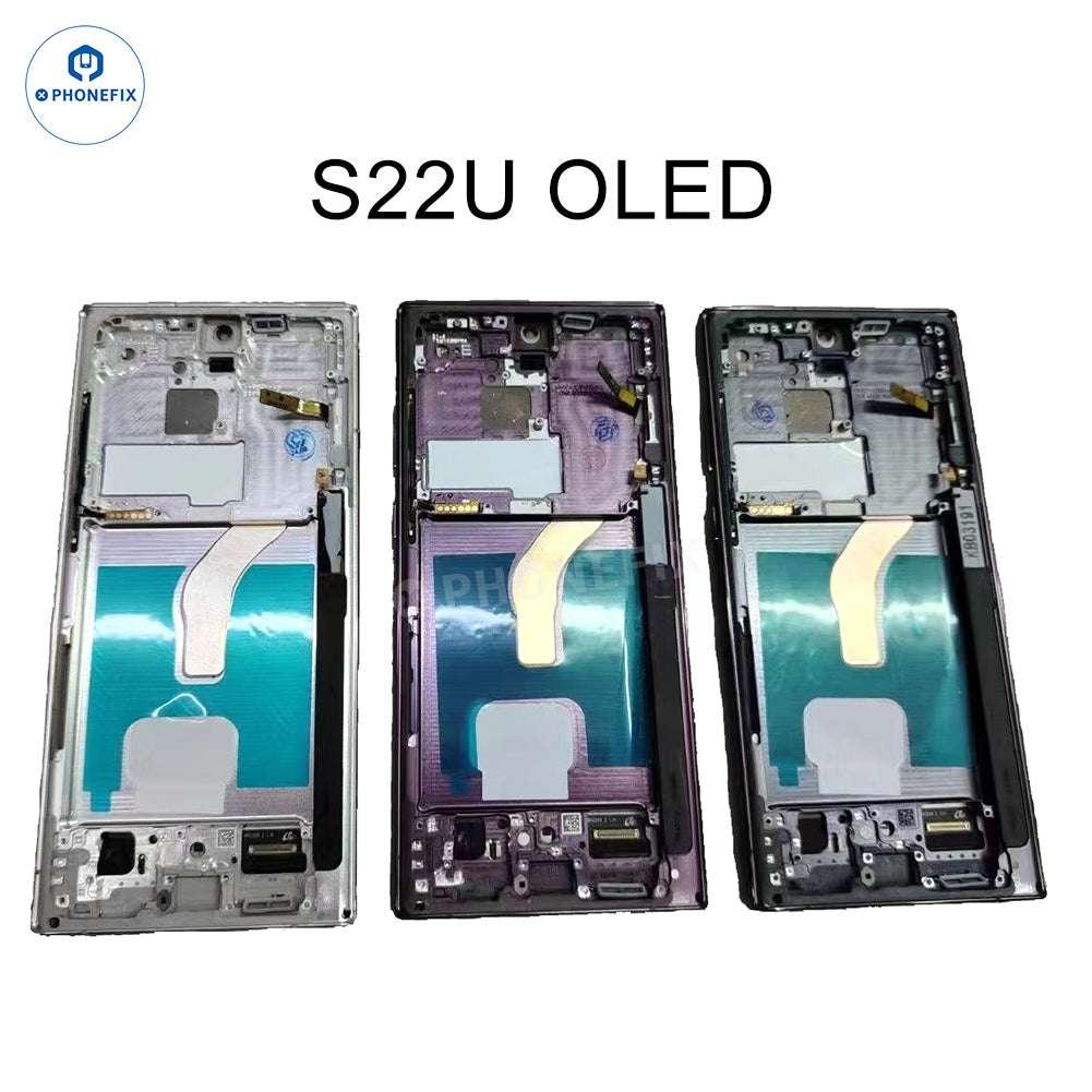 Incell LCD Screen with Frame Assembly for Samsung Note/S Series - Image 19