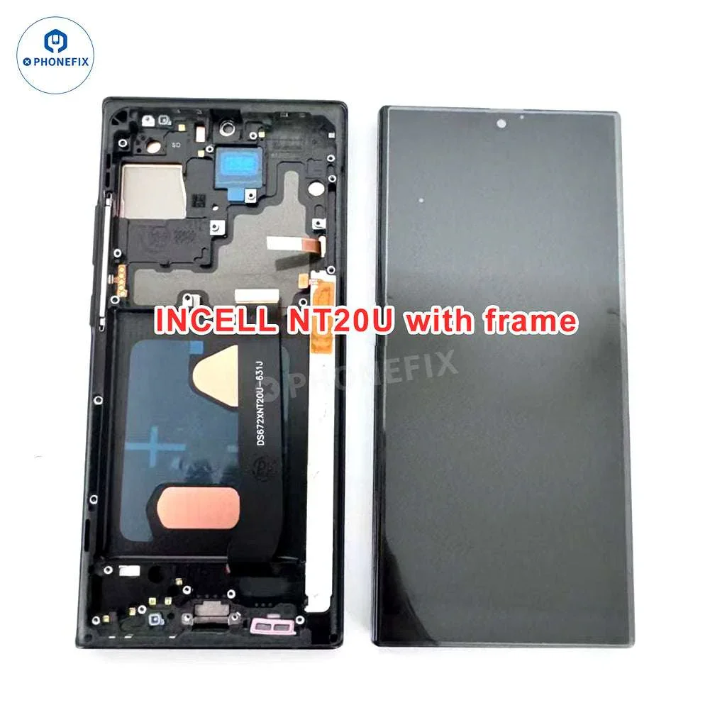 Incell LCD Screen with Frame Assembly for Samsung Note/S Series - Image 2