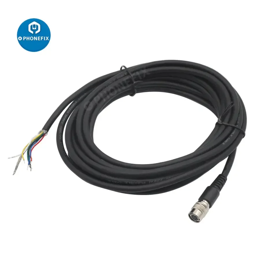 Industrial Camera Power Trigger IO Signal Cable 6 Pin Female Plug 5m - Image 2