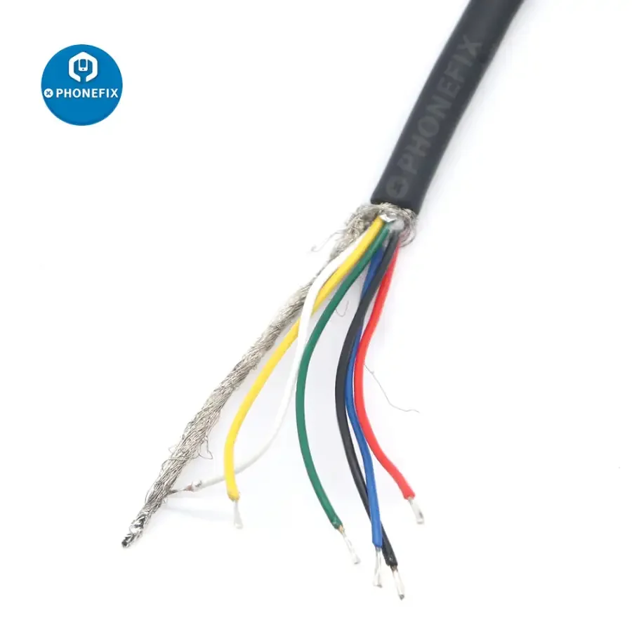 Industrial Camera Power Trigger IO Signal Cable 6 Pin Female Plug 5m - Image 3