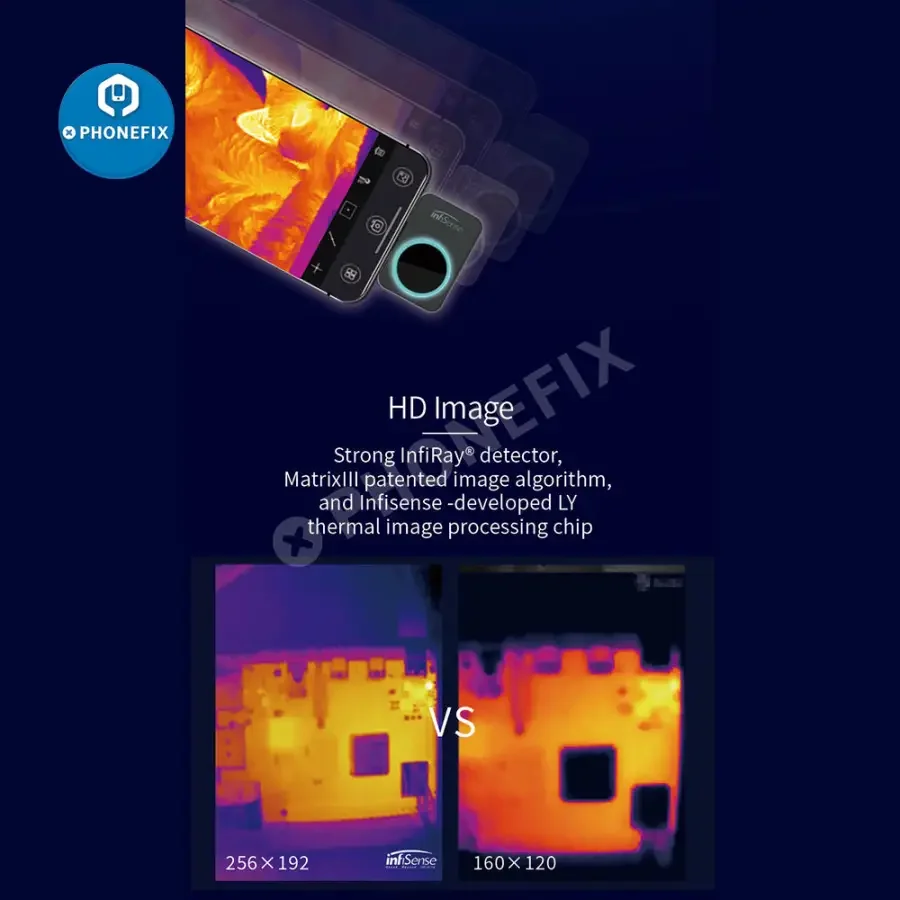 Infisense P2 Mini Infrared Thermal Imager Measure PCB Inspection - Image 6