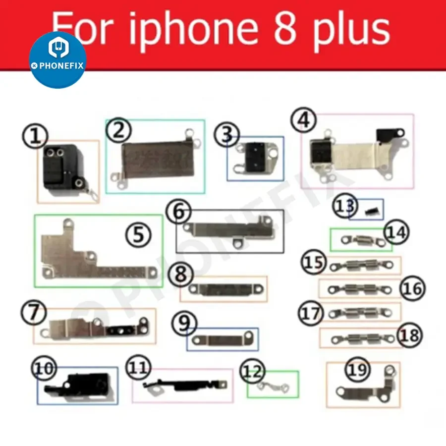 Inside Small Metal Parts Bracket Shield Plate For iPhone 6-17 Pro Max - Image 12