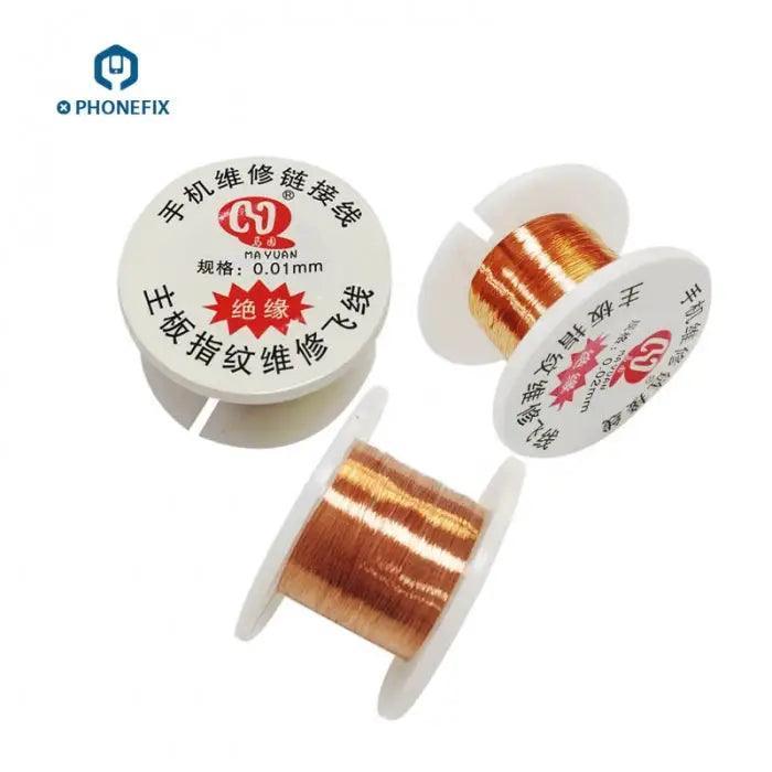 Insulated 0.01/0.02mm Welding Jumper Wire PCB Board Copper Wire - Image 3