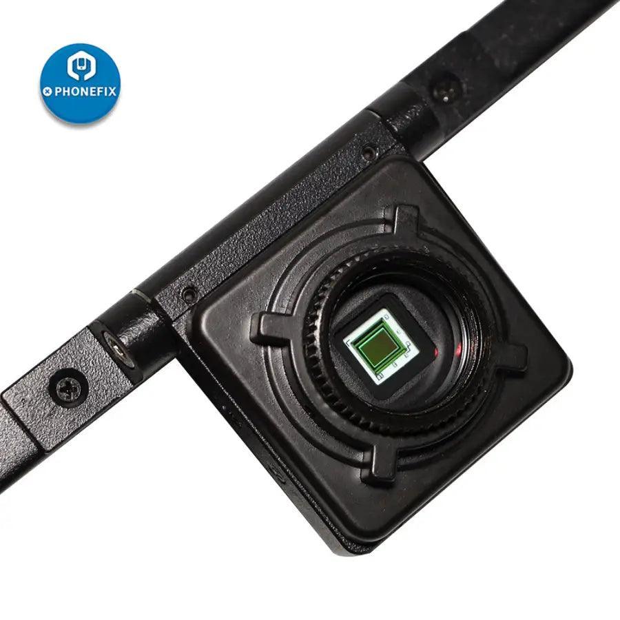 Integrated Trinocular Stereo White Microscope with LCD Display Screen - Image 4