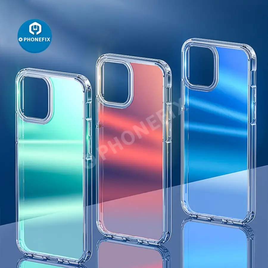 iPhone 11-12 Pro Max Shockproof Clear Acrylic TPU Bumper Protective Case - Image 6