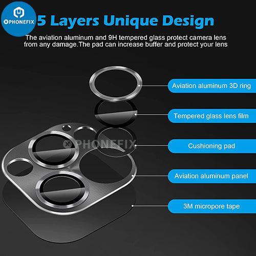 Rear Back Camera Lens Protector Tempered Glass For iPhone 13-14 Pro Max - Image 20