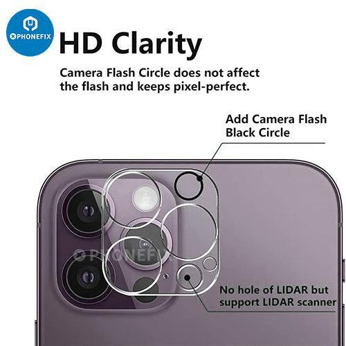Rear Back Camera Lens Protector Tempered Glass For iPhone 13-14 Pro Max - Image 6