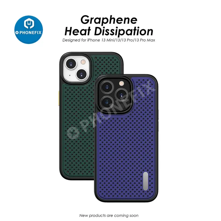 iPhone 15 ProMax Graphene Heat Dissipation Shockproof Phone Case - Image 3