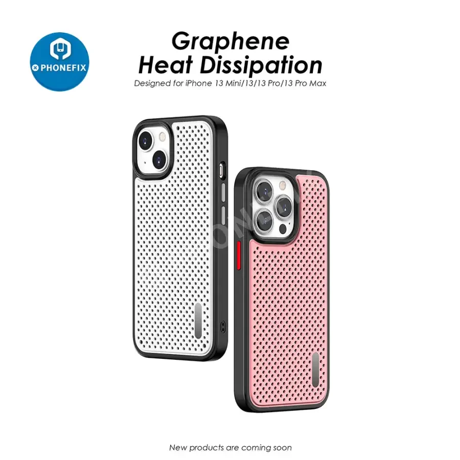 iPhone 15 ProMax Graphene Heat Dissipation Shockproof Phone Case - Image 4