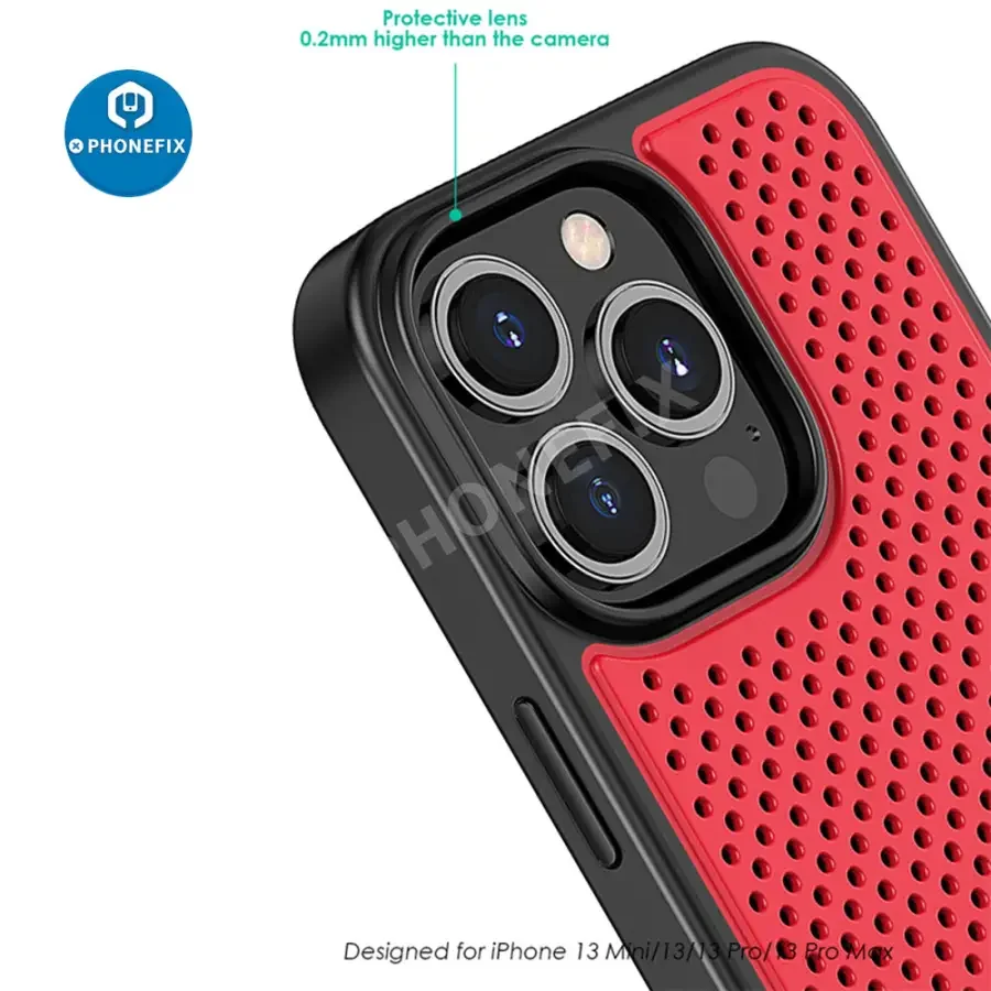 iPhone 15 ProMax Graphene Heat Dissipation Shockproof Phone Case - Image 8