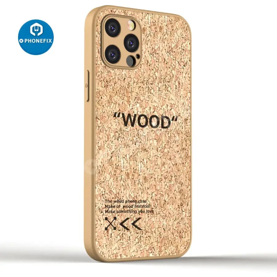 iPhone Case Eco Friendly Shockproof Protective Wooden Cover - Image 3