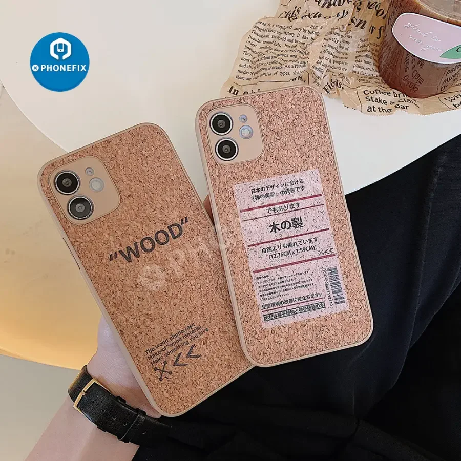 iPhone Case Eco Friendly Shockproof Protective Wooden Cover - Image 4