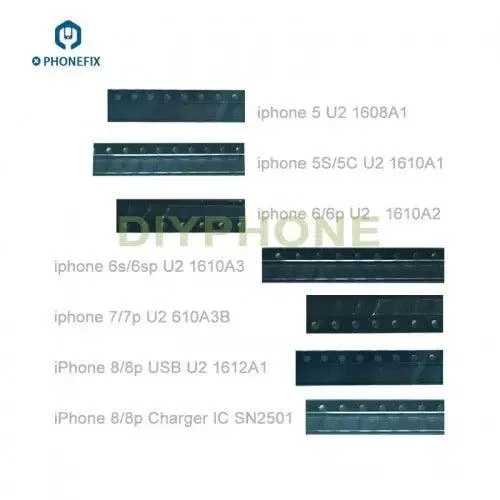 iPhone USB Charge IC U2 Tristar 1610A3 610A3B 1612A1 1616A0 SN2012027 - Image 5