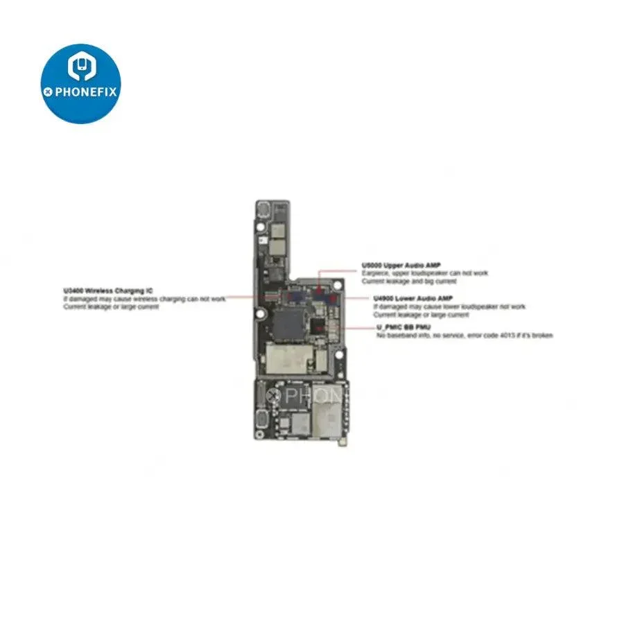 iphone X Common Fault IC component Set For Logic Board Repair - Image 2