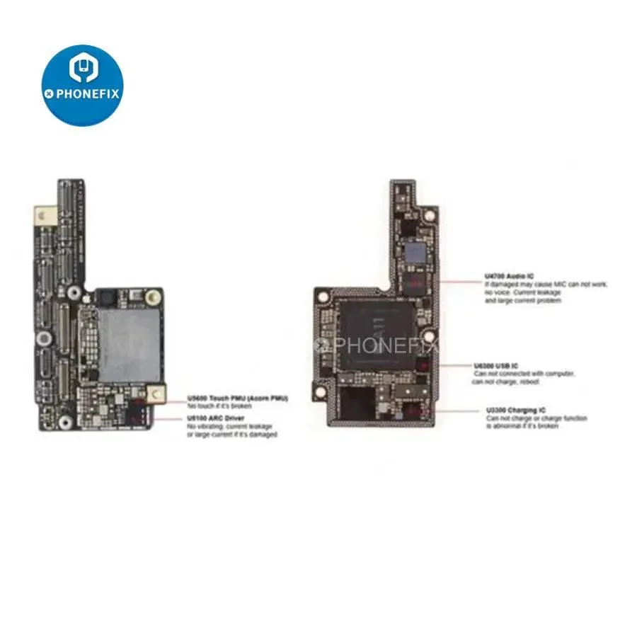 iphone X Common Fault IC component Set For Logic Board Repair - Image 3