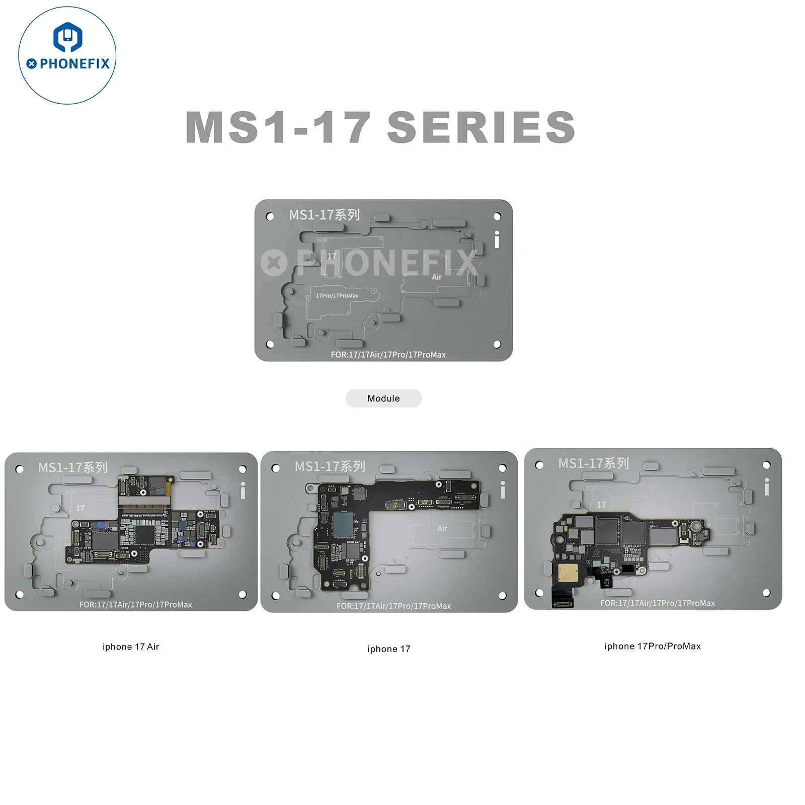 iRepair MS1 Desoldering Mold for iPhone X-17 Samsung Huawei Android - Image 2