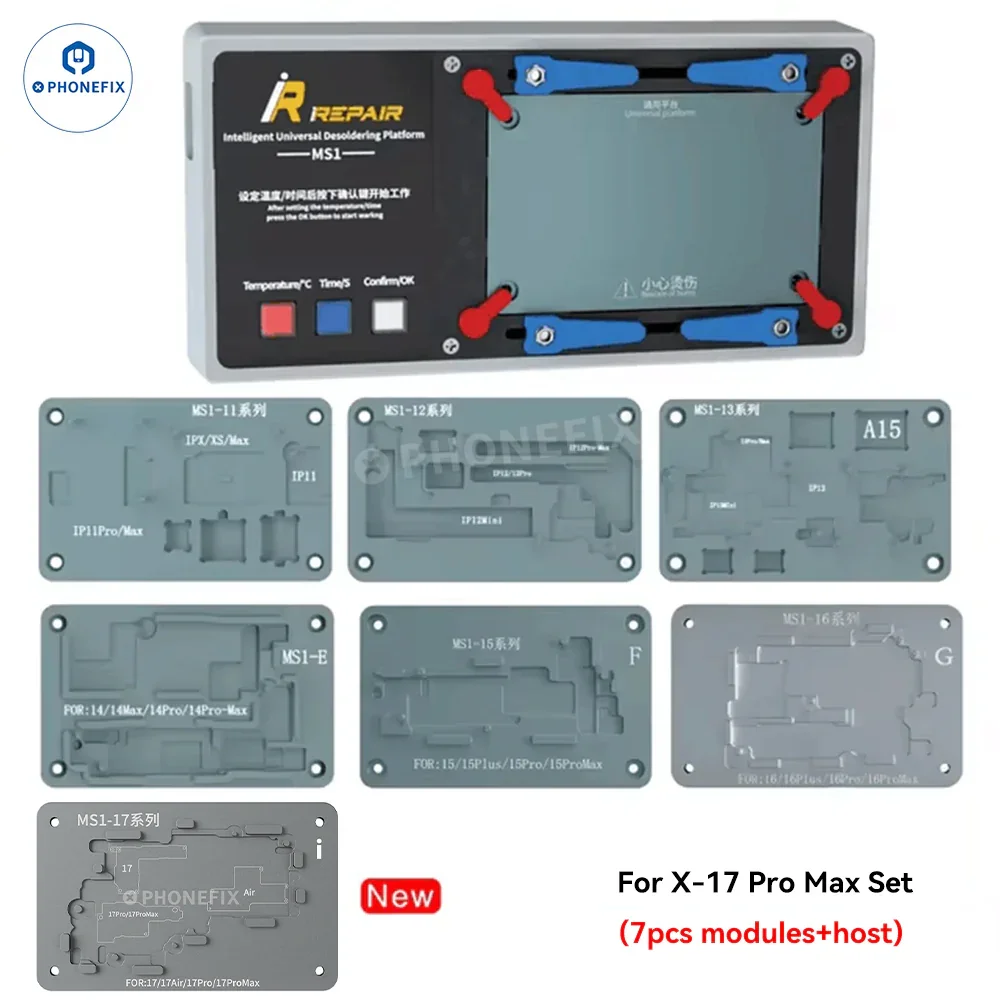 iRepair MS1 Desoldering Mold for iPhone X-17 Samsung Huawei Android - Image 3