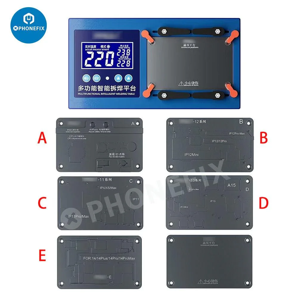iRepair MS1 Soldering Pre-heating Station For iPhone X-16 Pro Max - Image 13