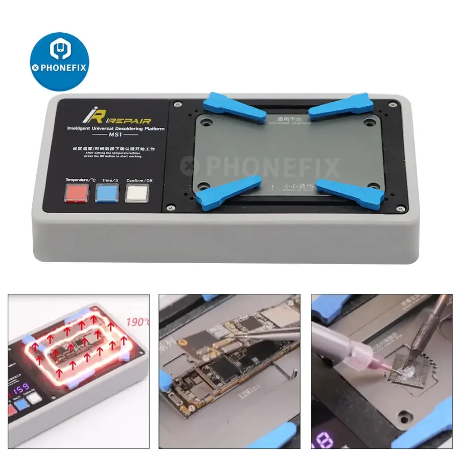 iRepair MS1 Soldering Pre-heating Station For iPhone X-16 Pro Max - Image 7