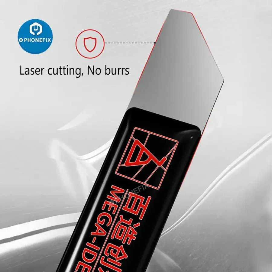 iShuriken Metal Tin Spatula Flat Oblique Knife Scraping Blade - Image 3