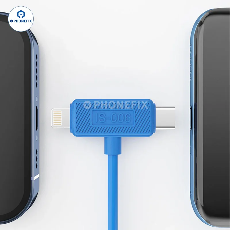 ISOFT IS-006 Lightning USB-C Dual Head Data Cable For iPhone iPad - Image 6