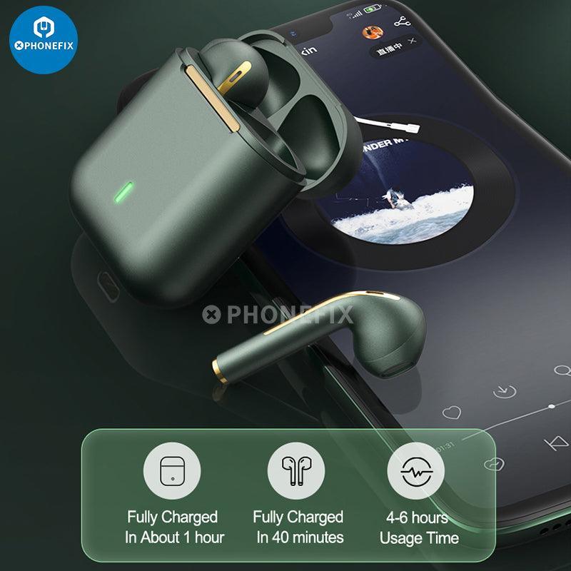 J18 TWS Wireless Bluetooth Headphones Stereo Earbuds Earphones - Image 3
