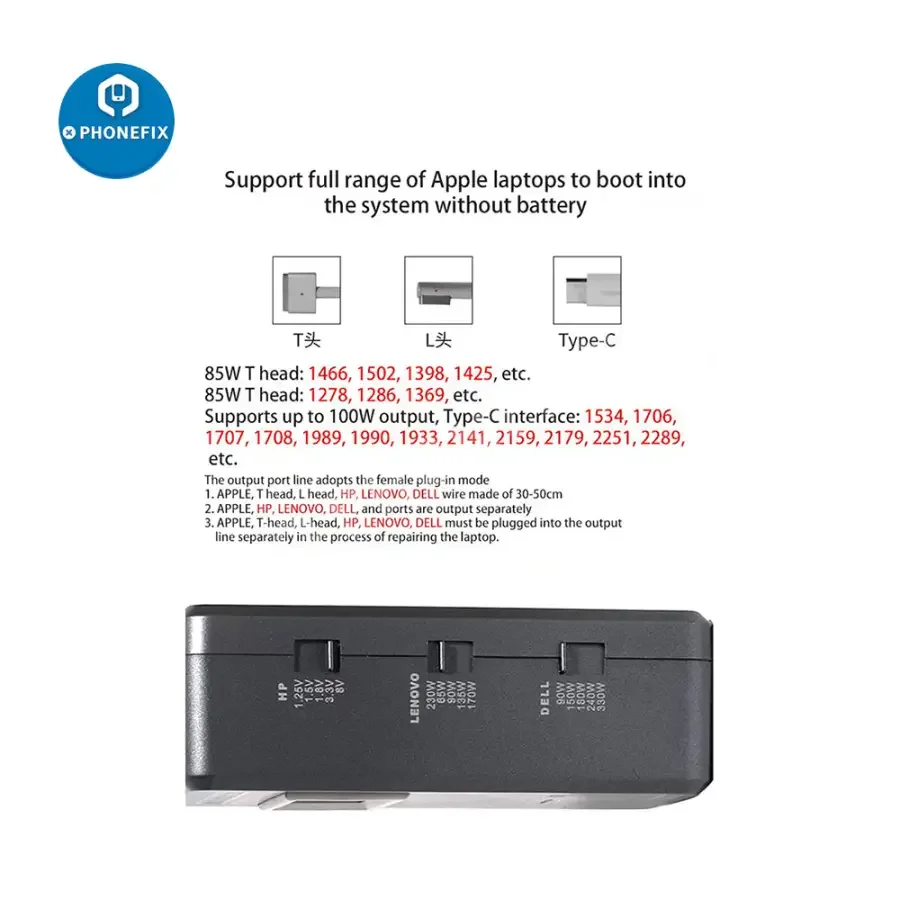 JABE UD-1700 Laptop Detection Cable Megaminx For MacBook Repair - Image 8