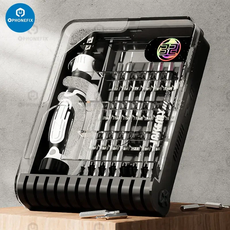 JAKEMY JM-8189 32 In 1 Screwdriver Set Magnetic Bits - Image 2