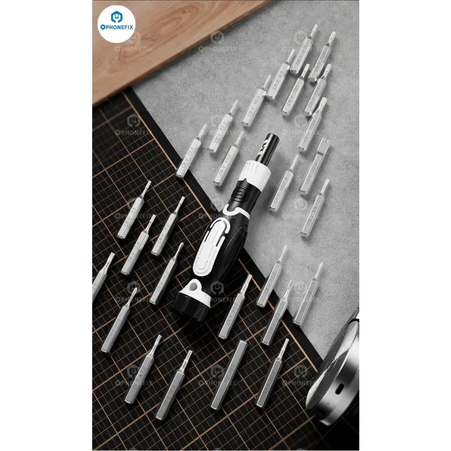 JAKEMY JM-8189 32 In 1 Screwdriver Set Magnetic Bits - Image 6