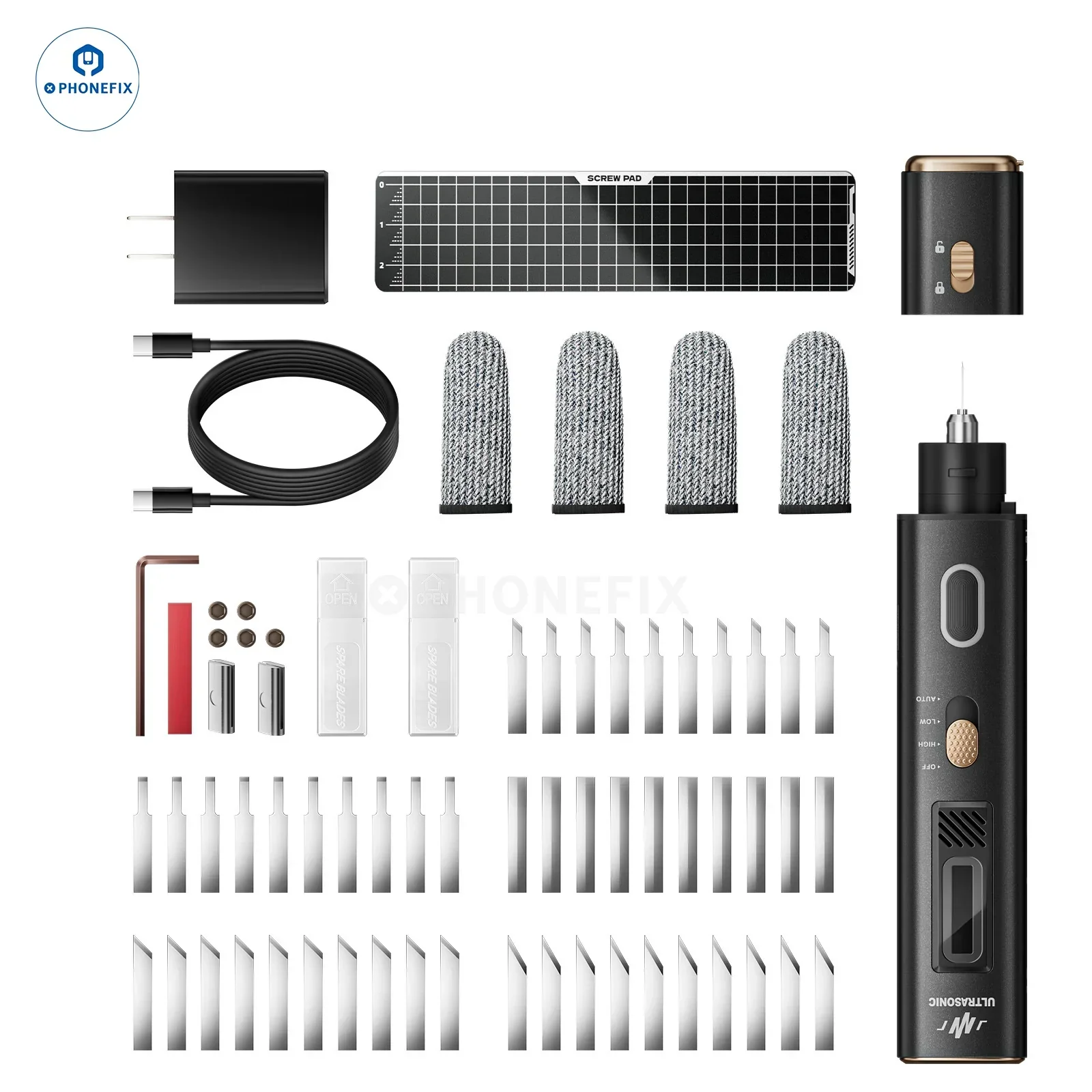 JAKEMY JM-Y10 PRO Ultrasonic Cutter Engraving DIY Polishing Tool