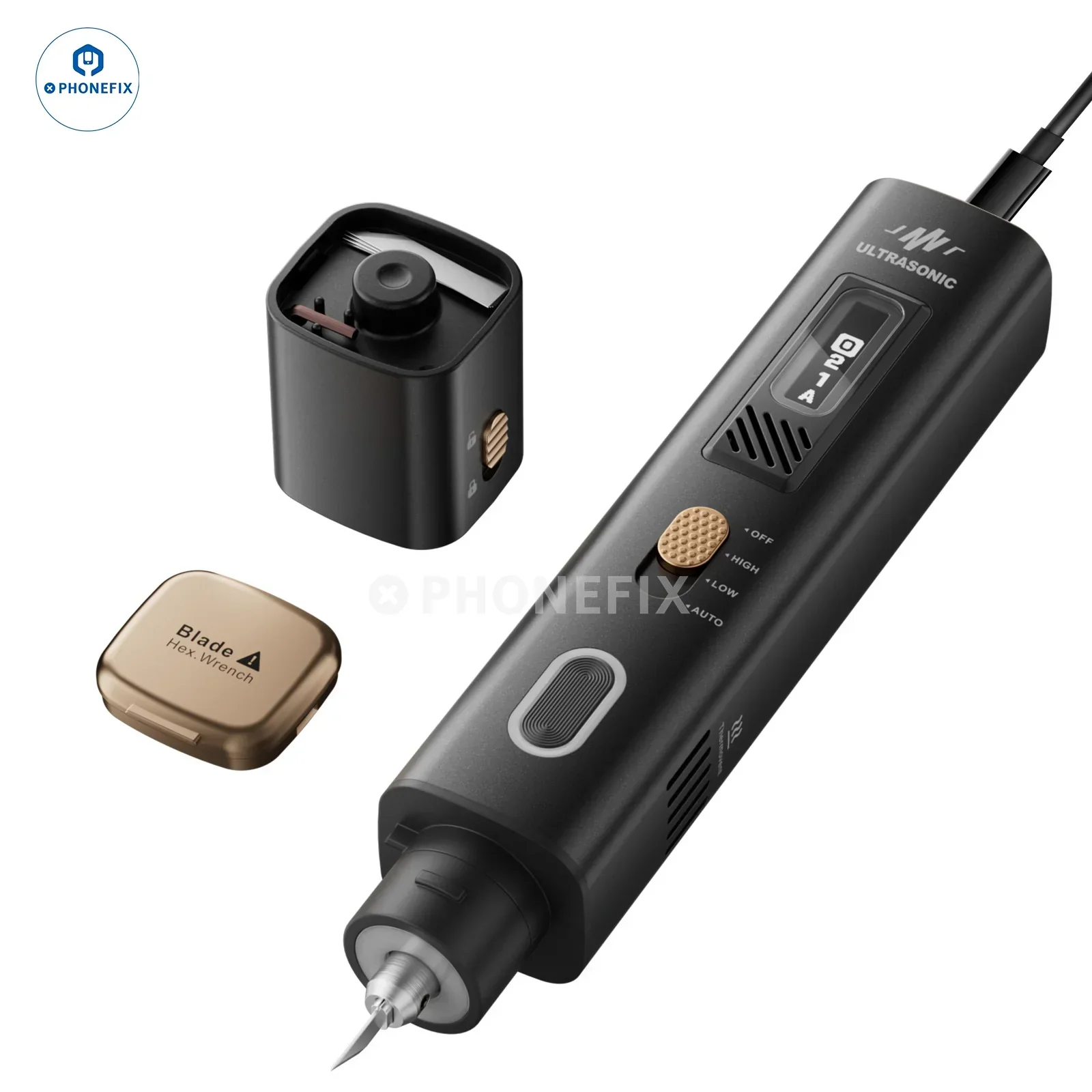 JAKEMY JM-Y10 PRO Ultrasonic Cutter Engraving DIY Polishing Tool - Image 5
