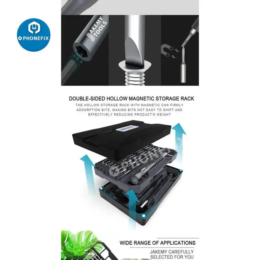 JAKEMY JM-8172 Precision Magnetic Screwdriver Repair Tools Kit - Image 8