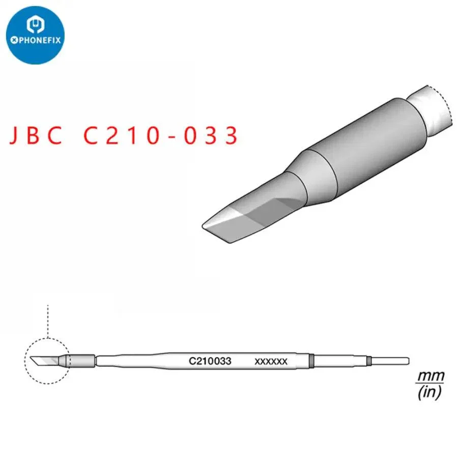 JBC C210 Series Solder Tip precision soldering Iron Tips - Image 14