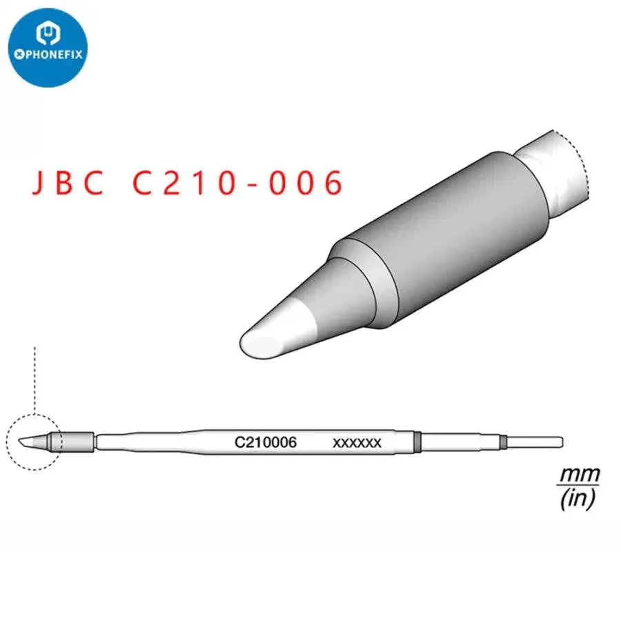 JBC C210 Soldering Iron Tip C210002/018/020 for JBC T210 Handle - Image 10