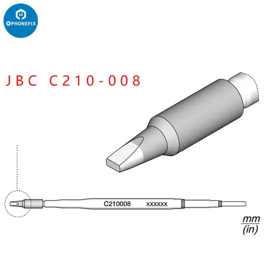 JBC C210 Soldering Iron Tip C210002/018/020 for JBC T210 Handle - Image 11