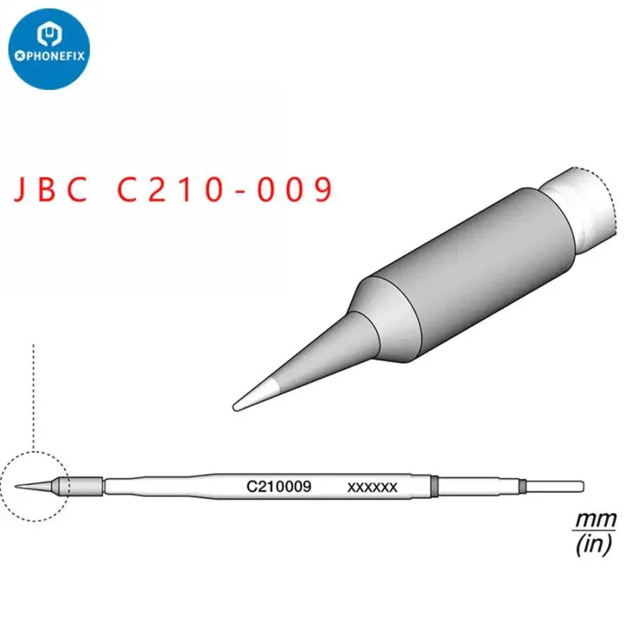 JBC C210 Soldering Iron Tip C210002/018/020 for JBC T210 Handle - Image 12
