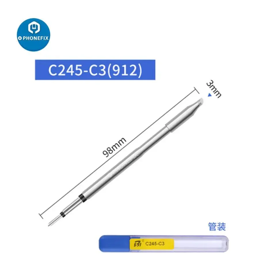 JBC C245 Replacement Soldering Iron Tip Compatible With JBC T245 Handle - Image 26