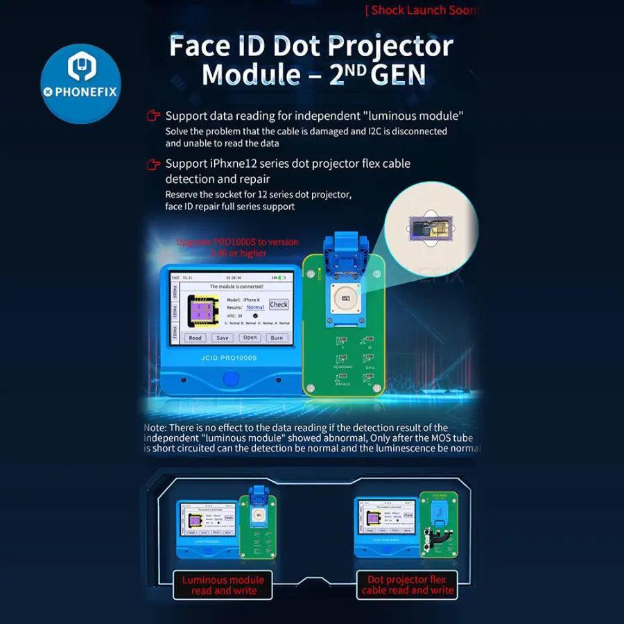 JC 5th Gen Face ID Dot Projector Module For JC V1S pro - Image 6