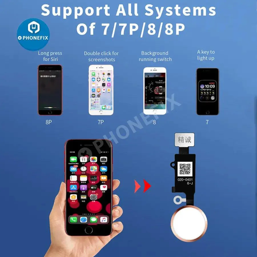 JC 6 Gen Universal Home Button With Return Function For iPhone 7-SE 2nd - Image 2